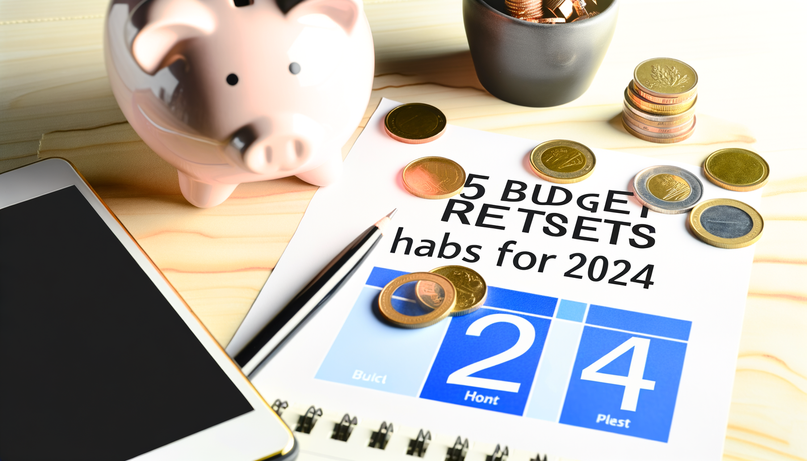 5 Hábitos para reiniciar tu presupuesto en 2024